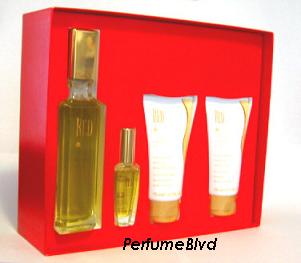 Red 4 Piece Gift Set - Click Image to Close